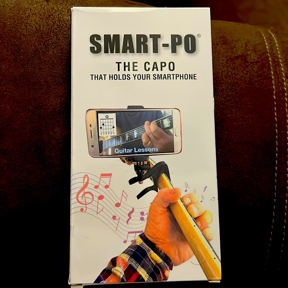 🎸NIB Smart-Po “The Capo” Smartphone Holder